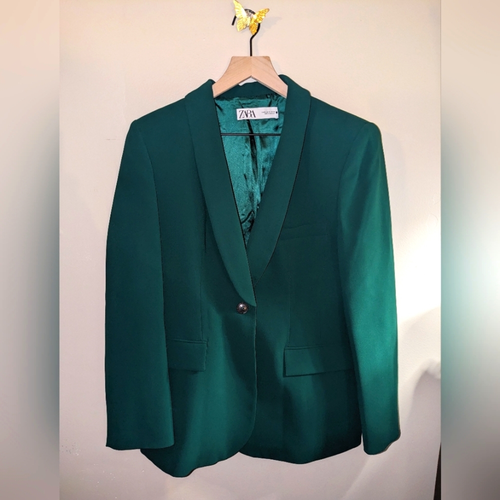 Zara Emerald Blazer